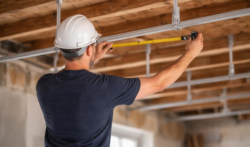 electricien-verification-plafond-poutres-apparentes