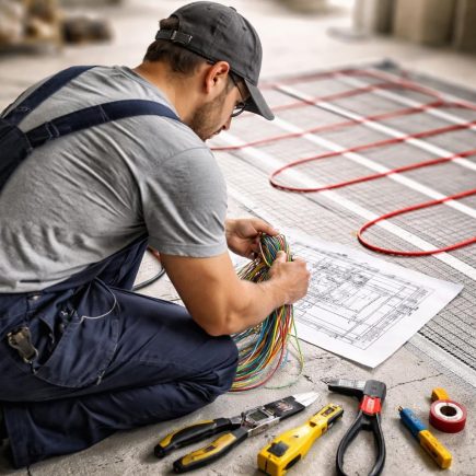 technicien-cables-shema-plancher-outils