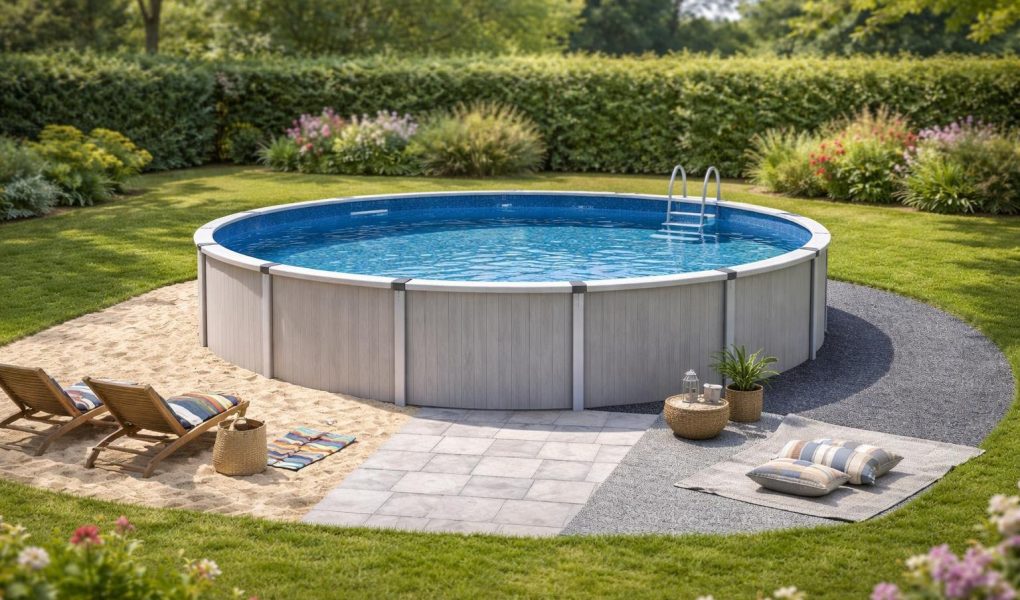 piscine-jardin-sable-dalles-haie