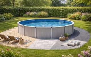piscine-jardin-sable-dalles-haie