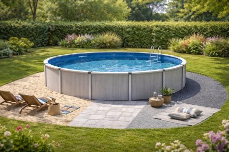 piscine-jardin-sable-dalles-haie