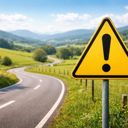panneau-triangle-exclamation-route-campagne