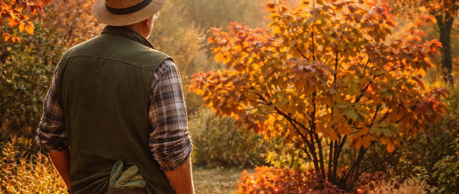 jardinier-noisetier-feuilles-dorees-automne