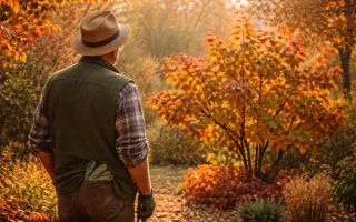 jardinier-noisetier-feuilles-dorees-automne