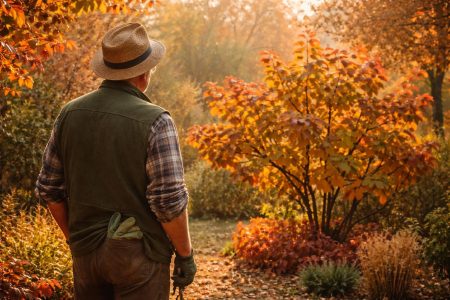 jardinier-noisetier-feuilles-dorees-automne