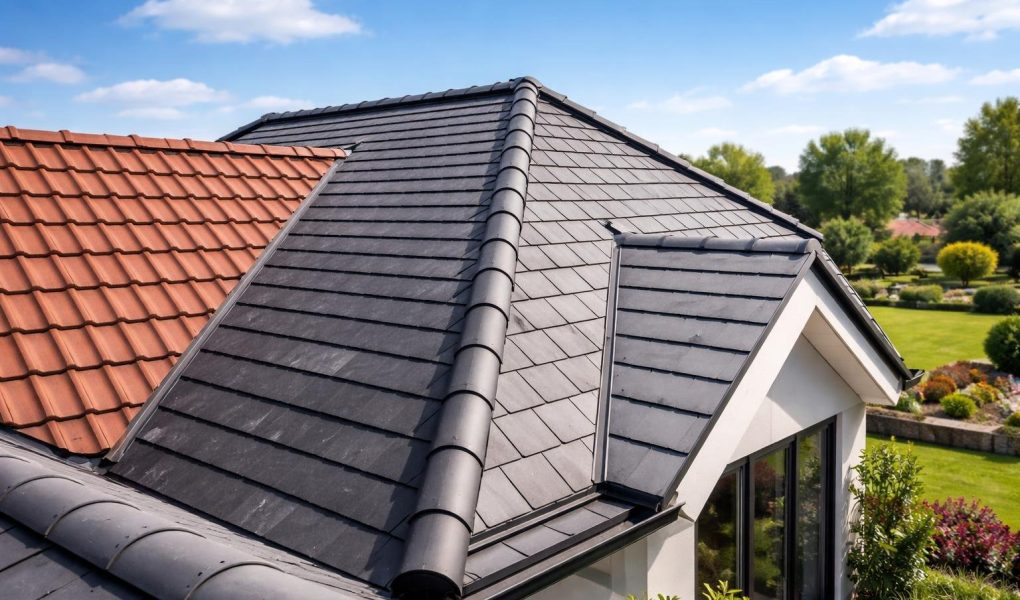 toit-maison-tuiles-ardoises-ciel-bleu